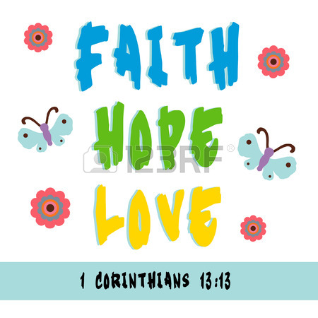 Faith, hope and love in the family